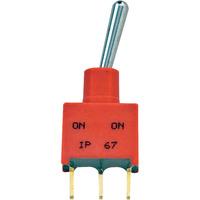 TE 3-1825142-1 Alcoswitch AE Toggle Switch PCB Mount SPDT On/Off/O...