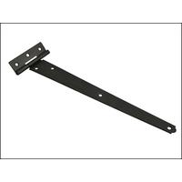 tee hinge black powder coated 300mm 12in pack of 2