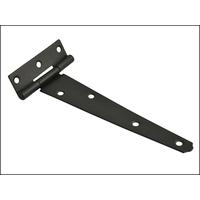 tee hinge black powder coated 150mm 6in pack of 2