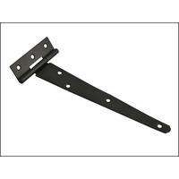 tee hinge black powder coated 198mm 8in pack of 2