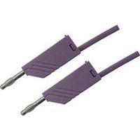 test lead banana jack 4 mm banana jack 4 mm 1 m violet sks hirschmann  ...