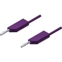 test lead banana jack 4 mm banana jack 4 mm 2 m violet sks hirschmann  ...