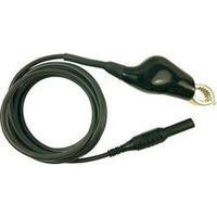 test lead 4 mm plug terminals 2 m black cliff cih22105