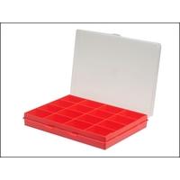 terry plastics small storage box 16 divisions tf f1