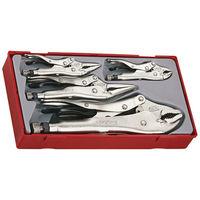 Teng Teng TTVG05 5 Piece Power Grip Plier Set