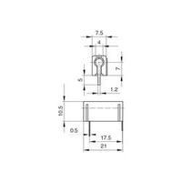 Test socket Socket, vertical vertical Pin diameter: 4 mm Black SKS Hirschmann PB 4 1 pc(s)