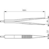 test lead banana jack 4 mm test probe 120 m blackred sks hirschmann tw ...