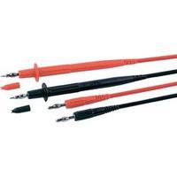 test lead kit banana jack 4 mm test probe 1 m black red multicontact p ...