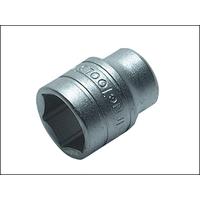 Teng Socket Hex 6 Point Regular 3/8in Drive 21mm