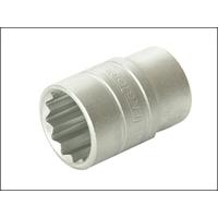 Teng Socket Bi-Hex 12 Point Regular A/F 1/2in Drive 1.1/4in