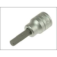 Teng S2 Hex Socket Bit 1/4in AF 3/8in Drive