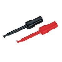 Test probe set 2 mm jack connector CAT I Black, Red VOLTCRAFT R8-16E (R+B)