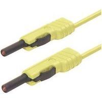 test lead banana jack 4 mm banana jack 4 mm 2 m yellow sks hirschmann  ...