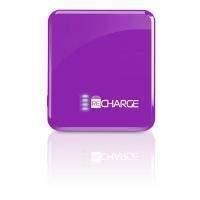 techlink recharge li polymer portable battery usb charger 2500mah purp ...