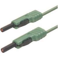 test lead banana jack 4 mm banana jack 4 mm 1 m green sks hirschmann m ...