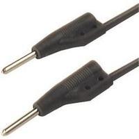 test lead 2 mm plug 2 mm plug 1 m black sks hirschmann mvl 2100 sw