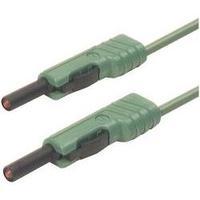 test lead banana jack 4 mm banana jack 4 mm 2 m green sks hirschmann m ...