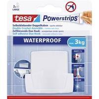 Tesa Powerstrips® Waterproof Duo Hook Plastic