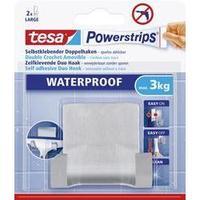 tesa powerstrips waterproof duo hook metal