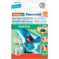 tesa® Powerstrips® Poster White POWERSTRIPS® TESA Content: 1 pack