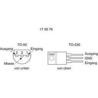 texas instruments low drop voltage regulator positive