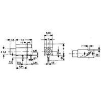 Test socket Socket, horizontal mount Mentor 1817.2131 1 pc(s)