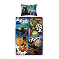 Teenage Mutant Ninja Turtles Dudes - Single Panel Duvet Set