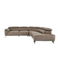 Tesla Leather Corner Sofa
