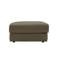 Tess Leather Footstool