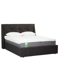 tempur naseby ottoman bed grey