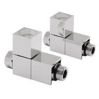 Terrier Decor Chrome Plated Straight Radiator Valve