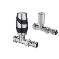 terrier decor chrome plated straight radiator valve