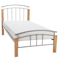 Tetras Silver Bed Frame Single