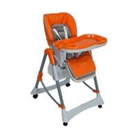 TecTake Baby Highchair - Height Adjustable Orange