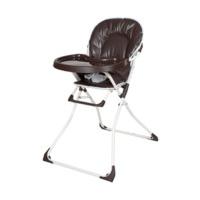 TecTake Foldable High Chair Brown