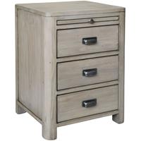 tempest reclaimed pine bedside cabinet