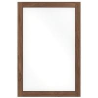 Teak Light Frame Small Mirror