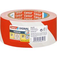 tesa 58131 signal marking adhesive tape premium red amp white 50mm 