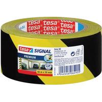 tesa® 58130 Signal Marking Adhesive Tape Premium Yellow & Black 50...