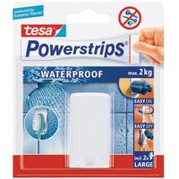 tesa® 59702 White Waterproof Self Adhesive Hook