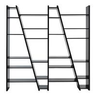 Temahome Delta Quad Bookcase