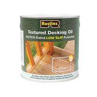 Textured Decking Oil Clear 2.5 Litre