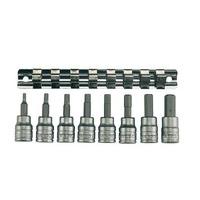 teng m3811 40758 38 inch socket clip rail af hex set drive 8 pieces