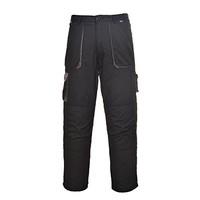 Texo Action Work Trousers Pants Kneepad Pockets Workwear Construction S - 3XL[33\'\'-34\'\'] [Reg 31\'\'] [Black]