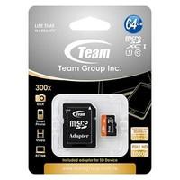 Team 64Gb Micro Sdxc Uhs-1 Sd Card With Adapter