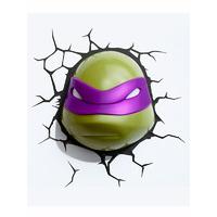 Teenage Mutant Ninja Turtles Donatello 3D LED Wall Light