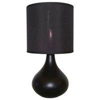 Teardrop Table Lamp Black
