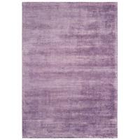 Textured Viscose Purple Living Room Rug - Pisa 100x150