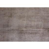 Textured Viscose Moleskin Brown Rug - Pisa 100x150