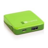 Techlink Recharge Li-polymer Portable Battery Usb Charger 2500mah (green)